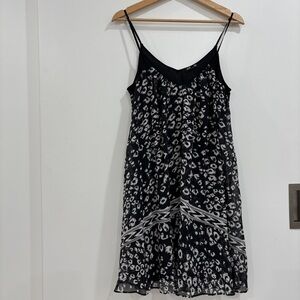 Express Monochrome Patterned Dress